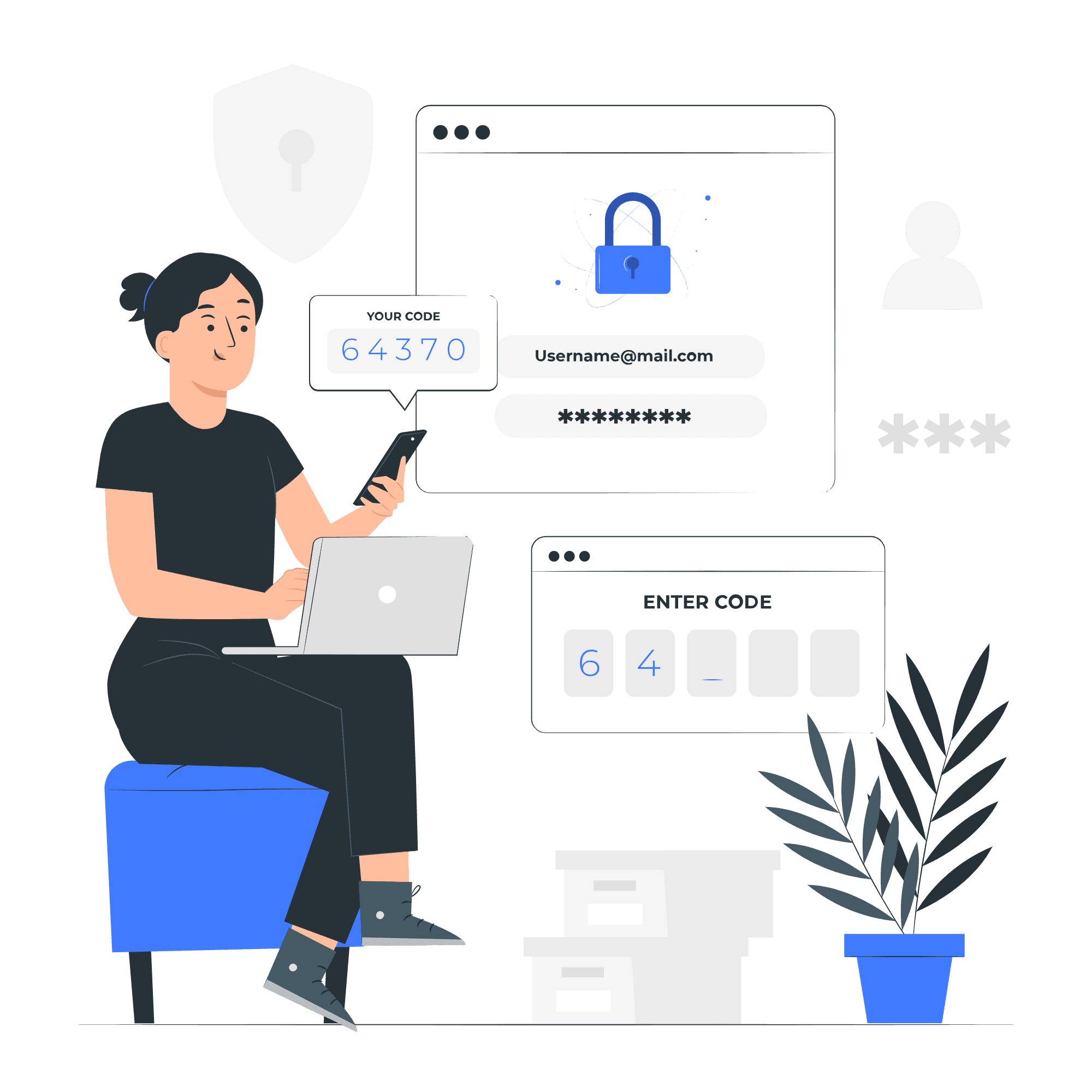 Signup visual